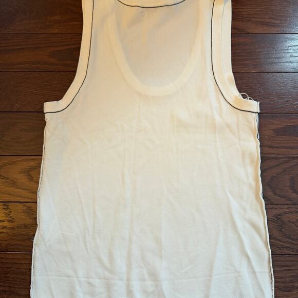 Zara Black & White Tank Top Size Medium New with Tags - Picture 5 of 5